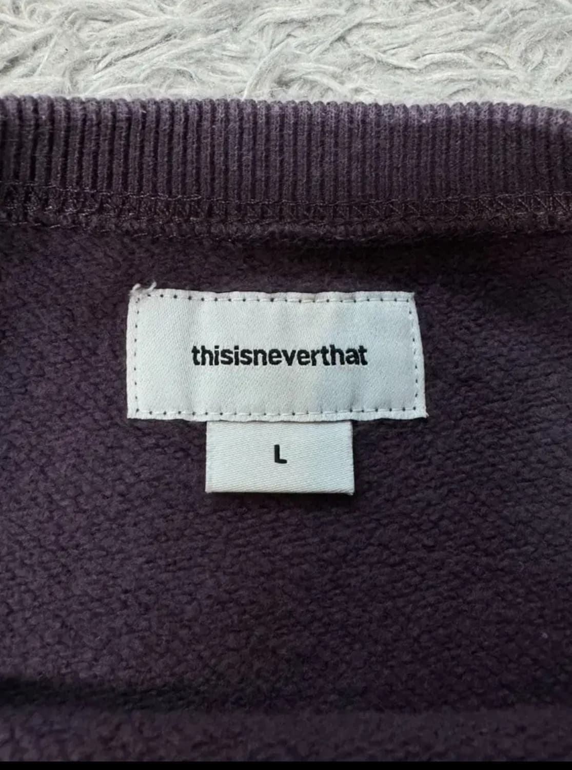 디스이즈네버댓 맨투맨[thisisneverthat sweat shirt] 상품이미지3