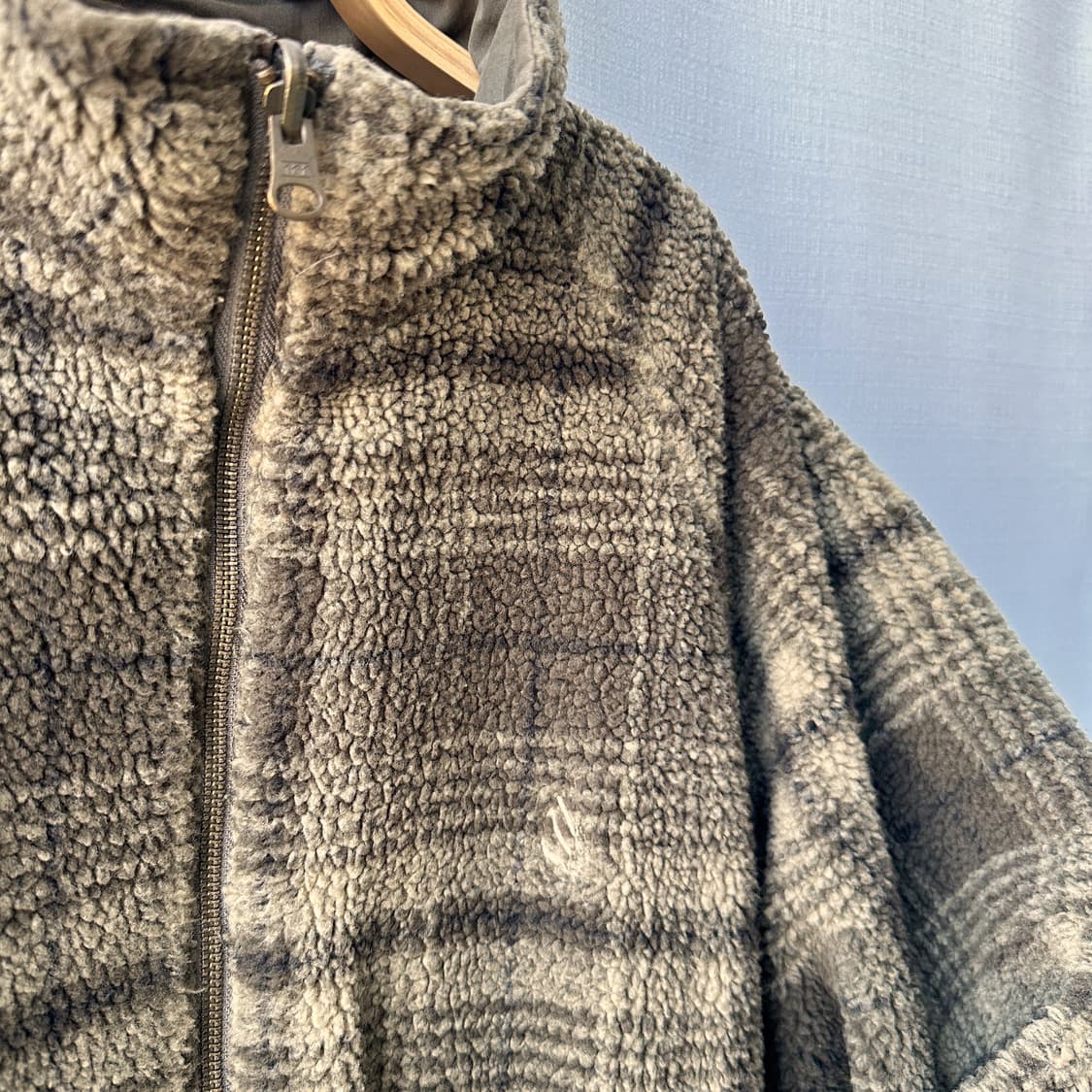 노티카 코튼 플리스 리버시블 자켓 카키 M 상품이미지5