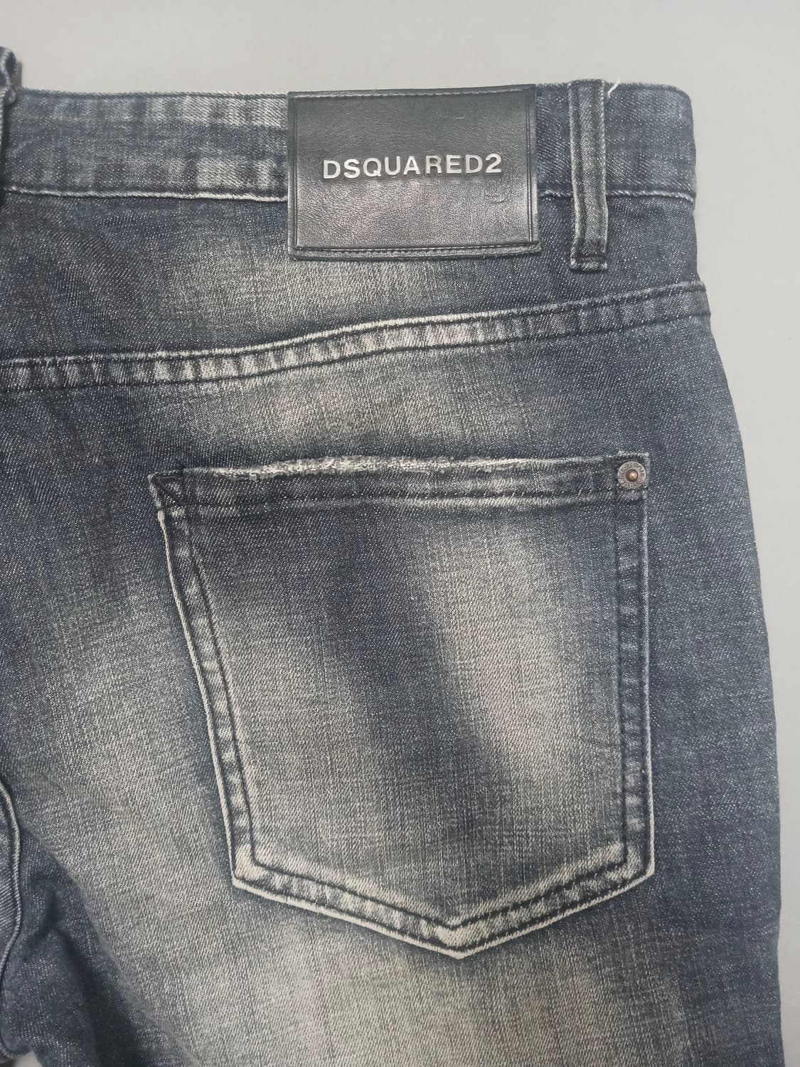 [36] 디스퀘어드2 디스워싱 슬림 블랙진 청바지 상품이미지9