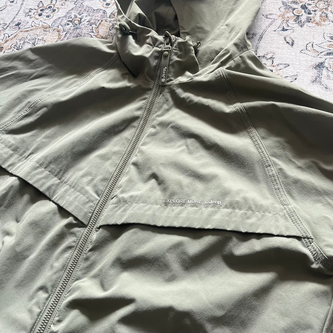 지프 러닝 후드 바람막이 상품이미지2