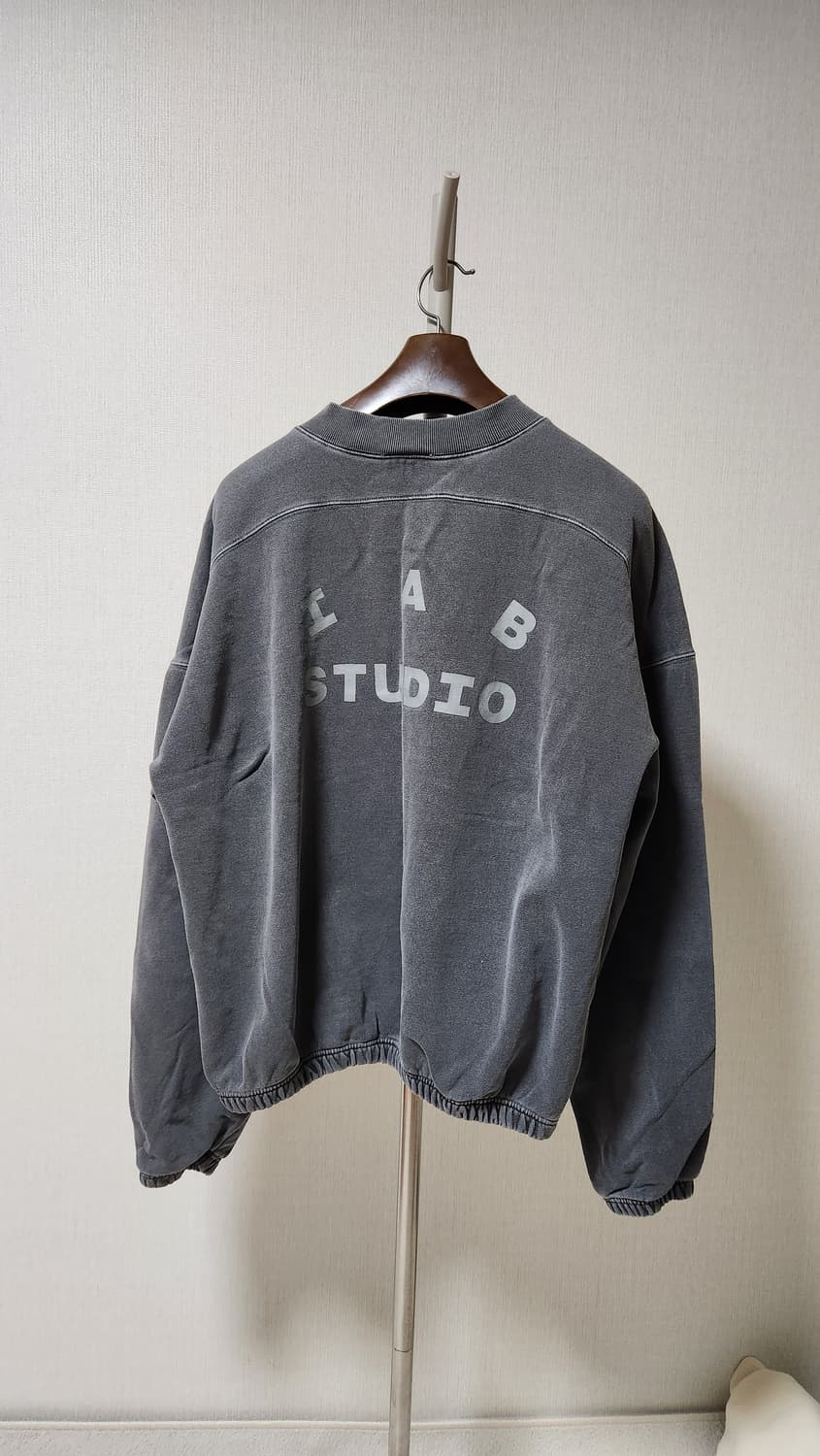 IAB studio 워싱 크롭 맨투맨 XL 상품이미지2