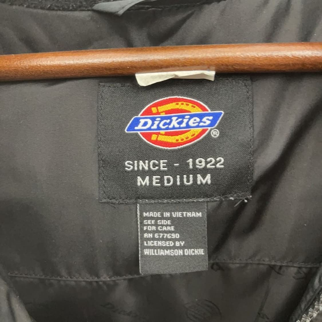 디키즈 베이직 모던 스펠로고 패딩 조끼 M C06818 상품이미지5