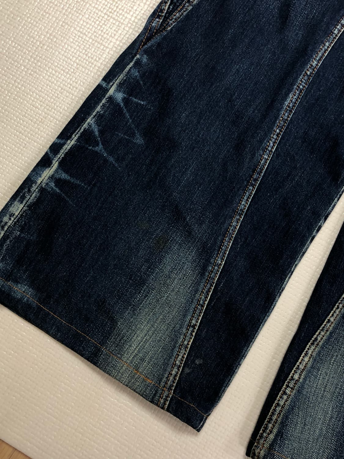 빈티지 데님 펑크 워싱 팬츠 상품이미지10