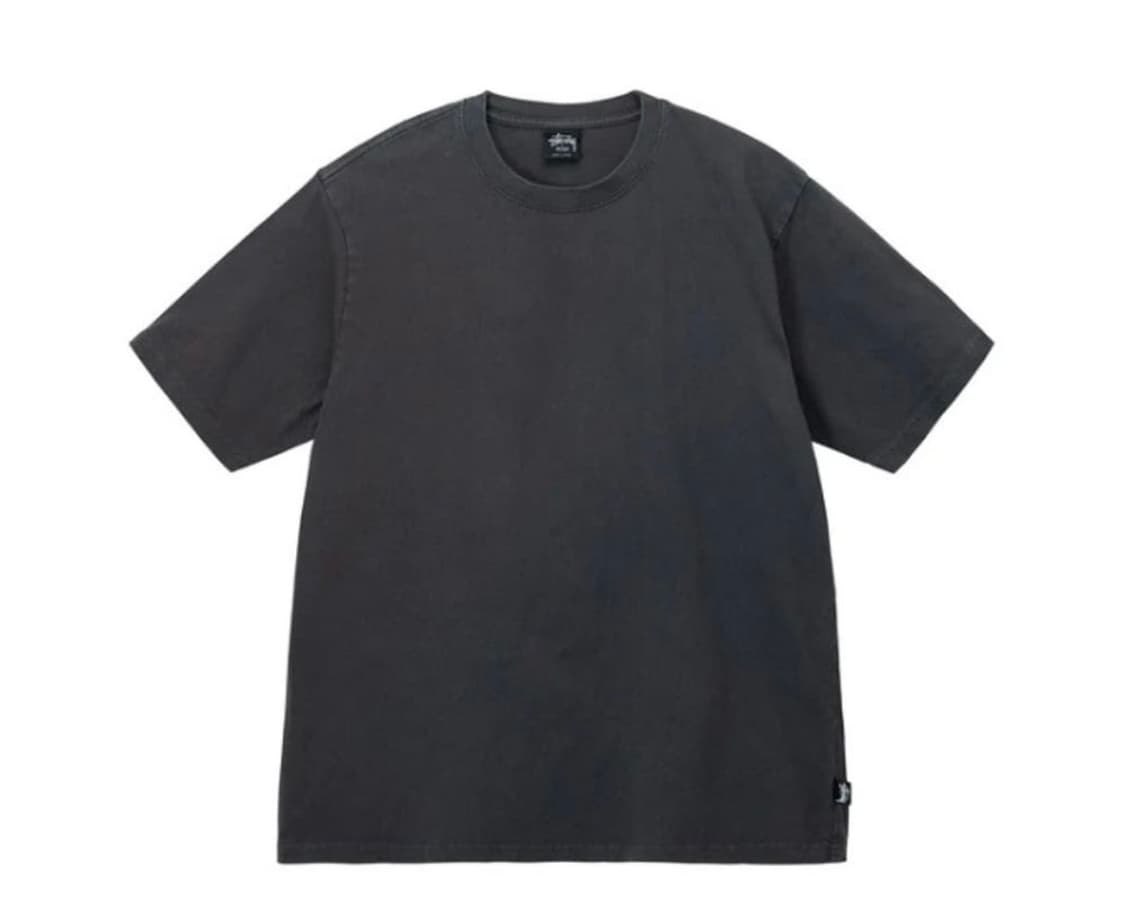 스투시 피그먼트 다이드 크루 티셔츠 블랙 XL 상품이미지1