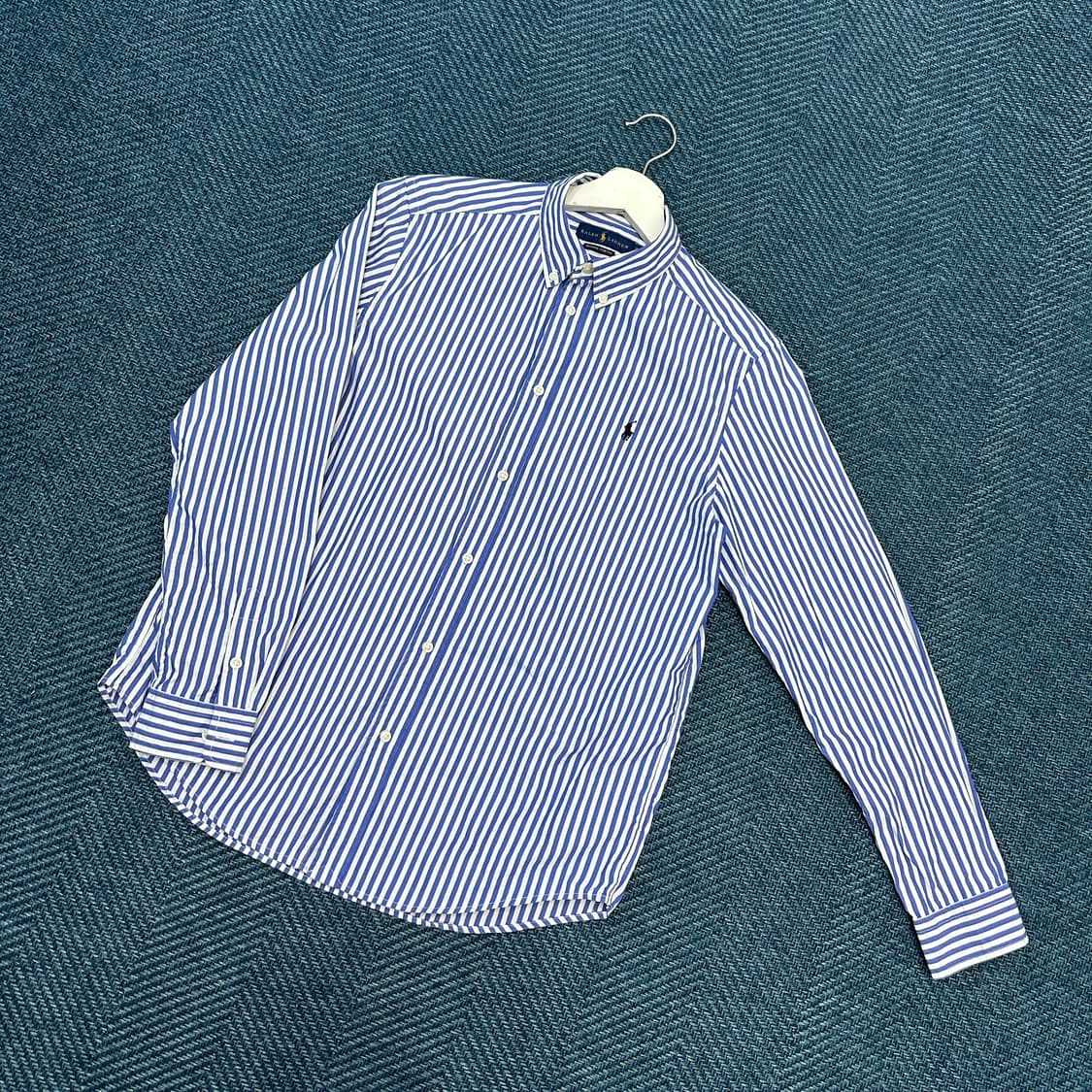 [18-20XL] 폴로 스트라이프 셔츠 상품이미지1