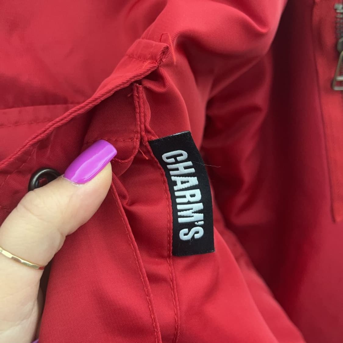 참스 워크웨어 아방핏 바람막이 반집업 아노락  XL C06807 상품이미지6