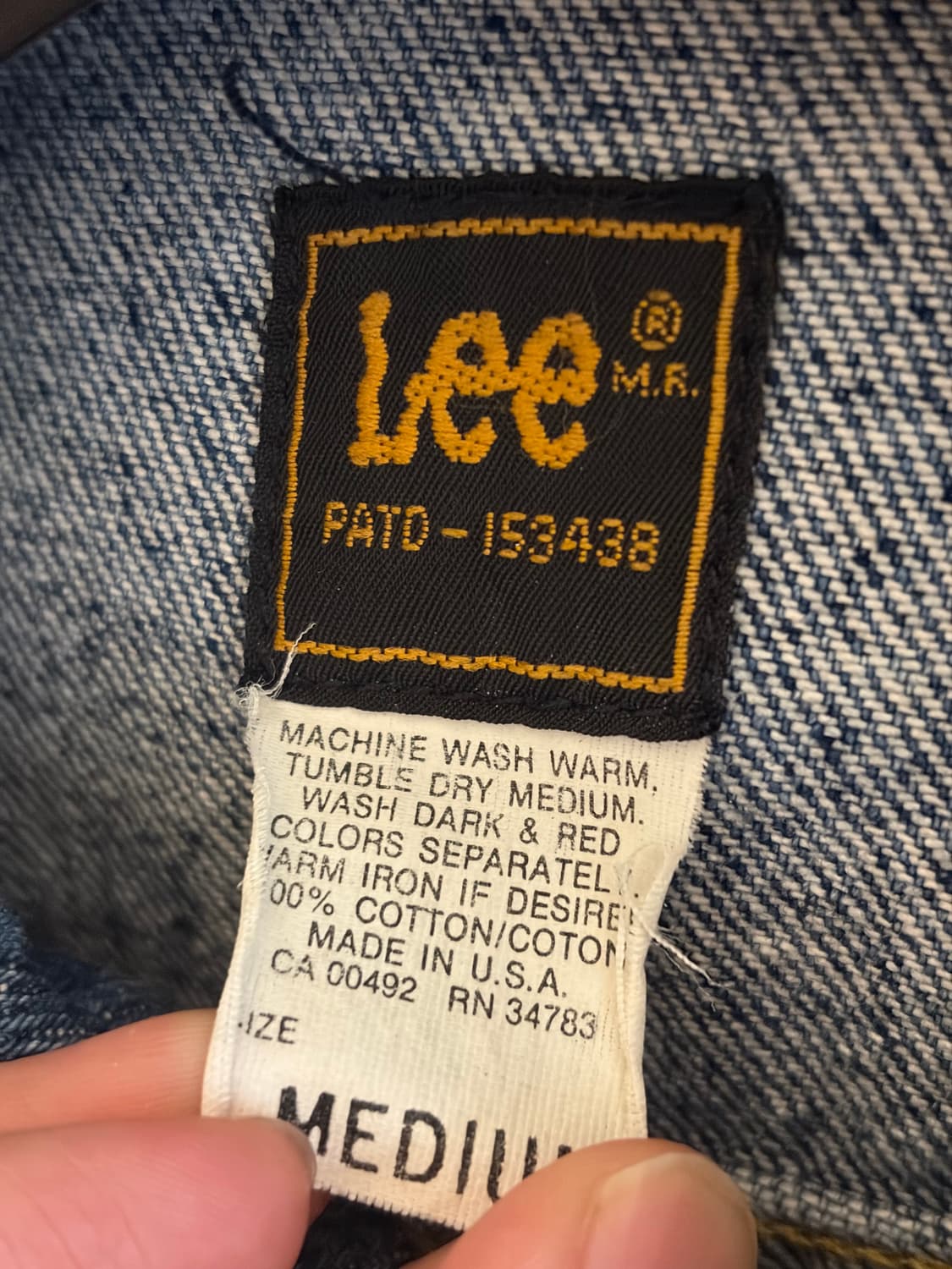 80s 리 라이더 자켓 상품이미지4