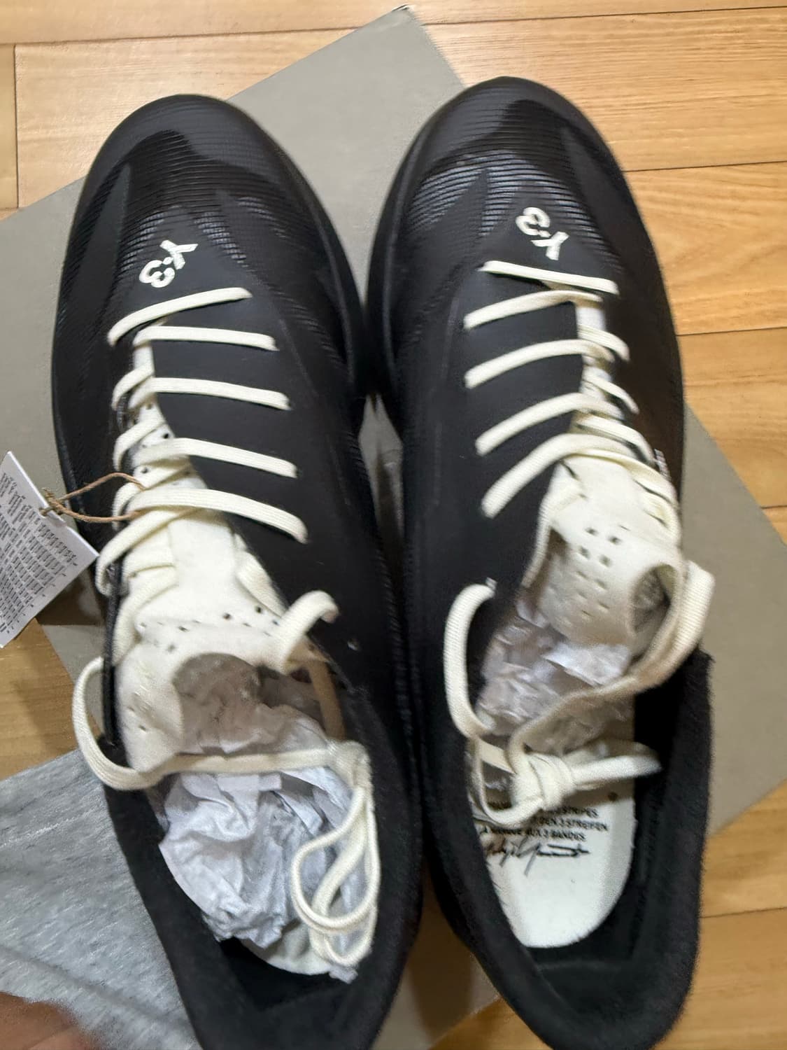 Y-3 아디제로 RC 6 블랙 275 사이즈 새상품 상품이미지3