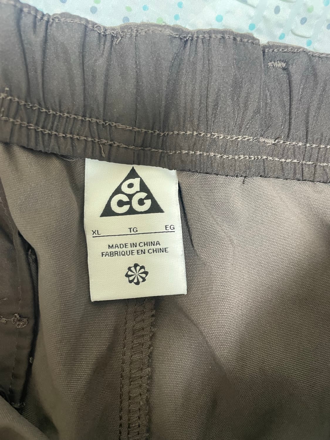 나이키 ACG 트레일 팬츠 벨벳 브라운 XL 상품이미지2