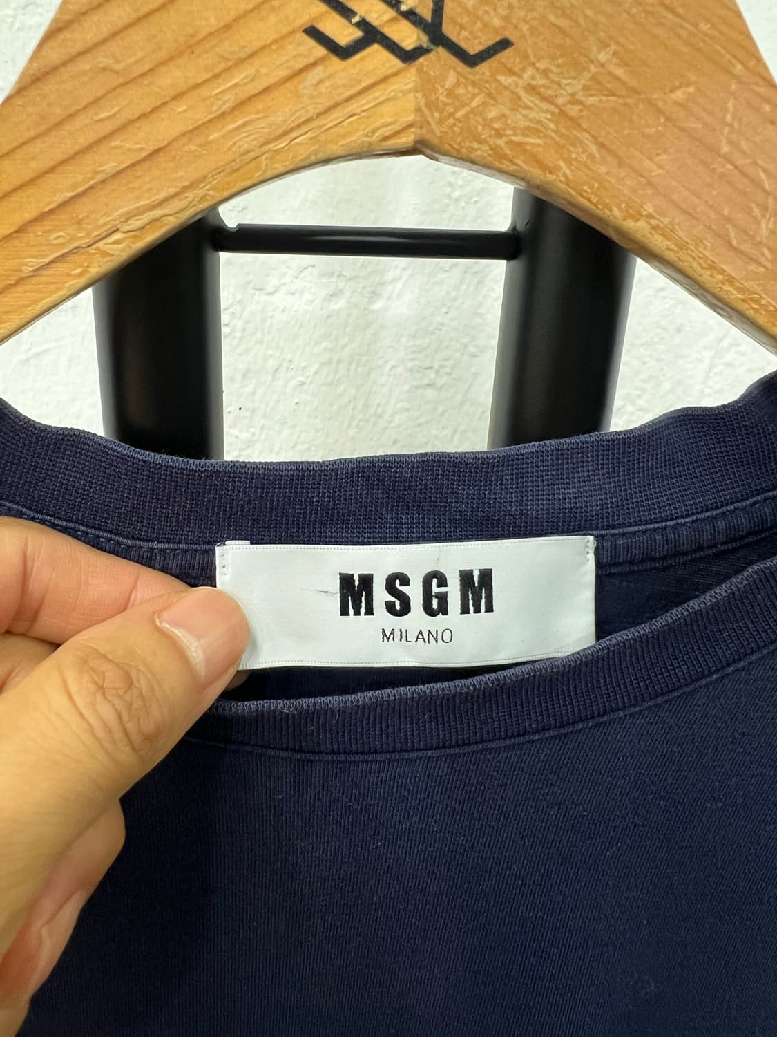 정품) MSGM 남성 반팔 티셔츠 S 상품이미지6