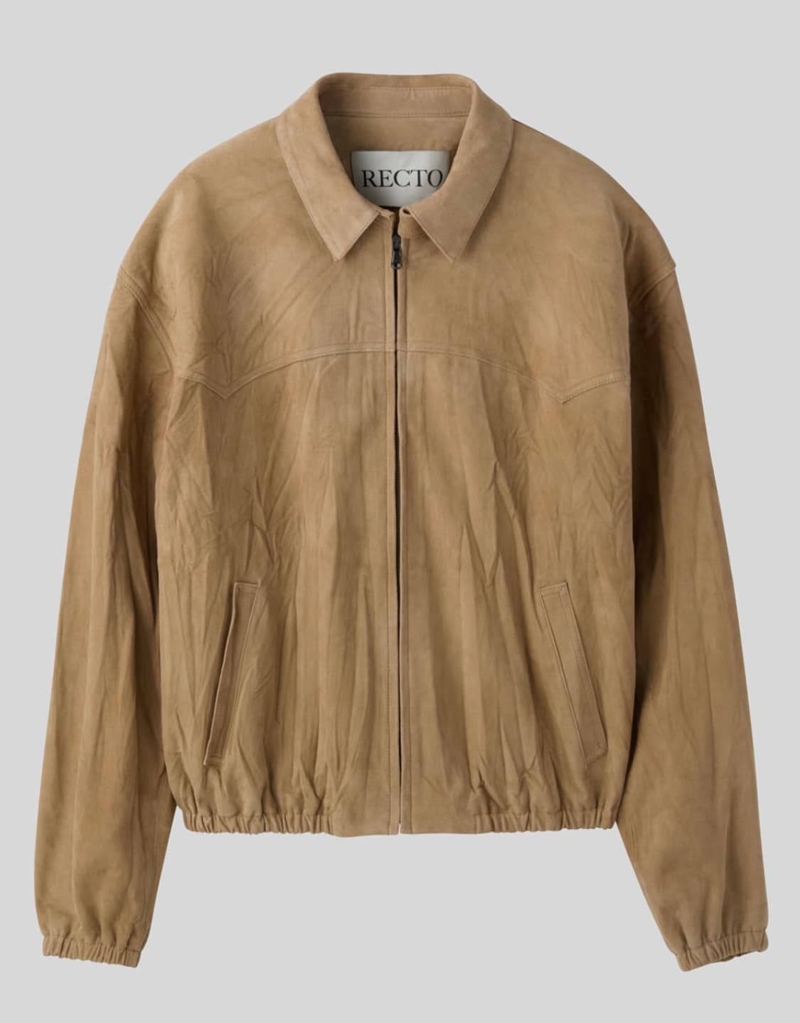 [S사이즈] 렉토 해링턴 스웨이드 자켓 판매 상품이미지2