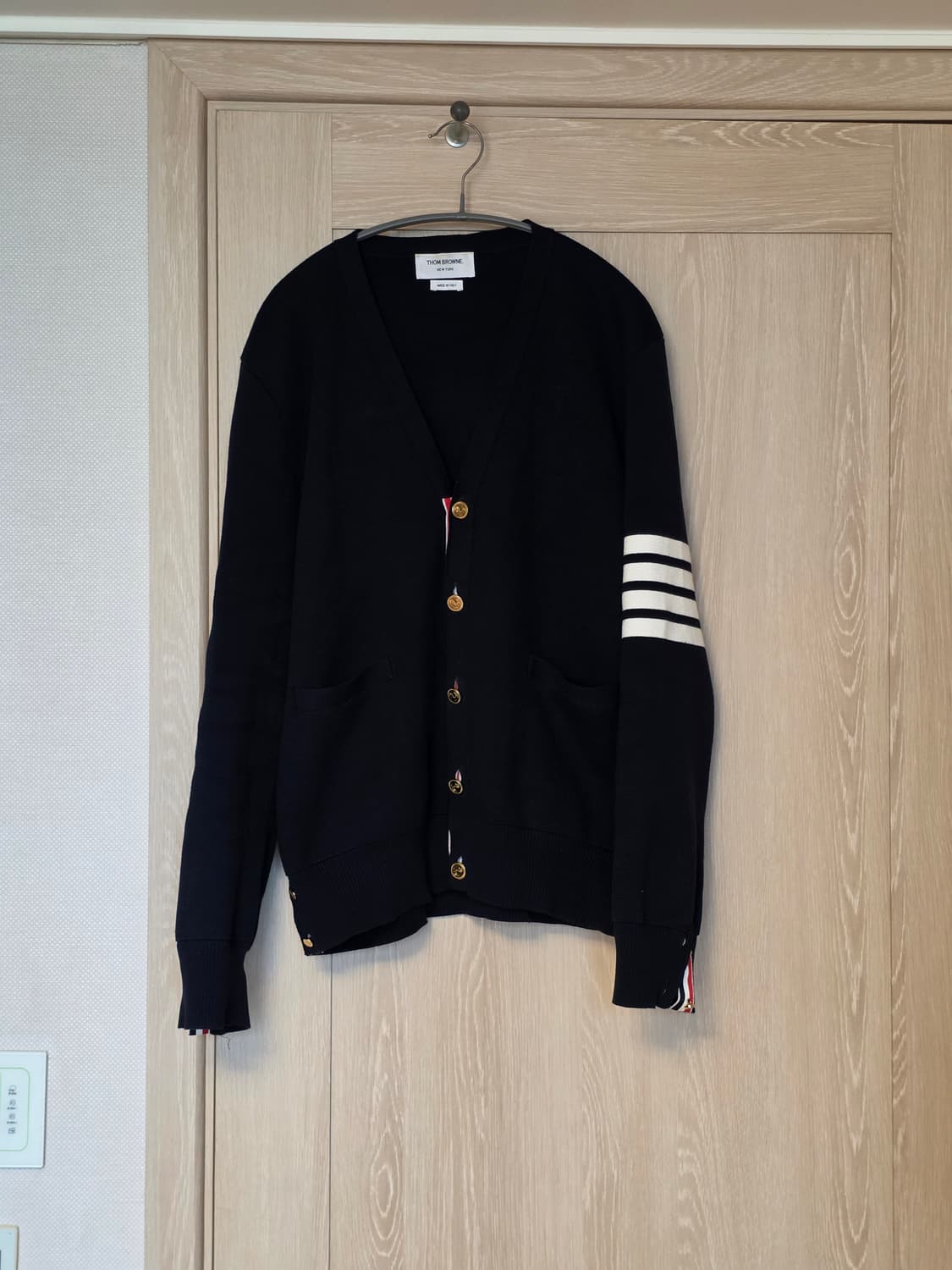 [4사이즈] 톰브라운 밀라노스티치 가디건 4사이즈 구매1달 상품이미지1