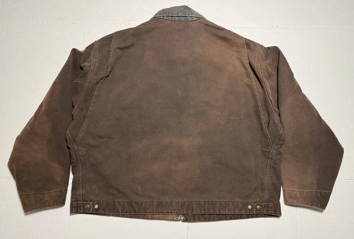 칼하트 J97 디트로이트 마운틴 로럴 커스텀 자켓 다크브라운 상품이미지6