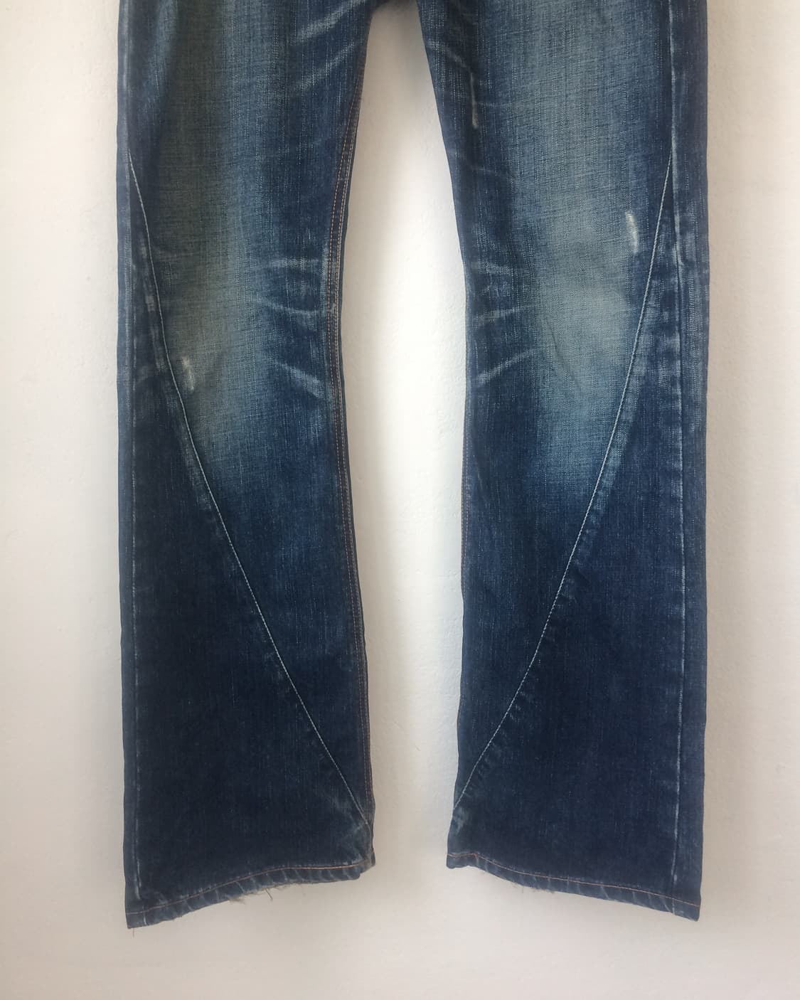 Line detail denim washing pants 상품이미지2