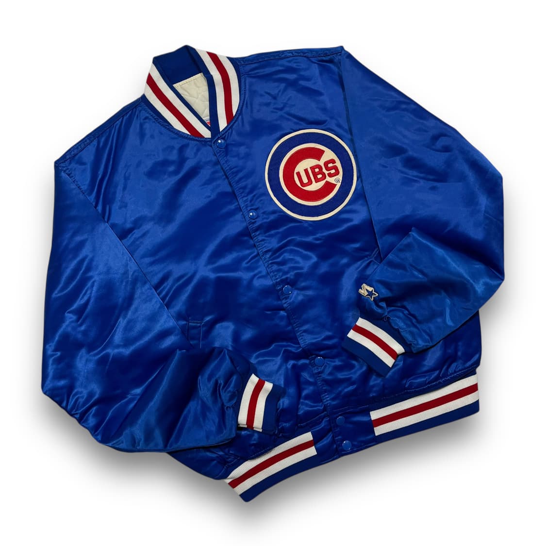 스타터 90s 시카고 컵스 올드스쿨 블루 스타디움 자켓 상품이미지3