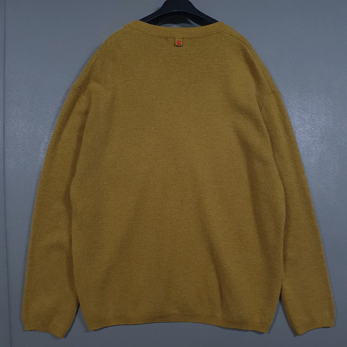 실측 XL) 헤지스 신형 21FW HIS 울 캐시미어 Y넥 니트 가디건 상품이미지8