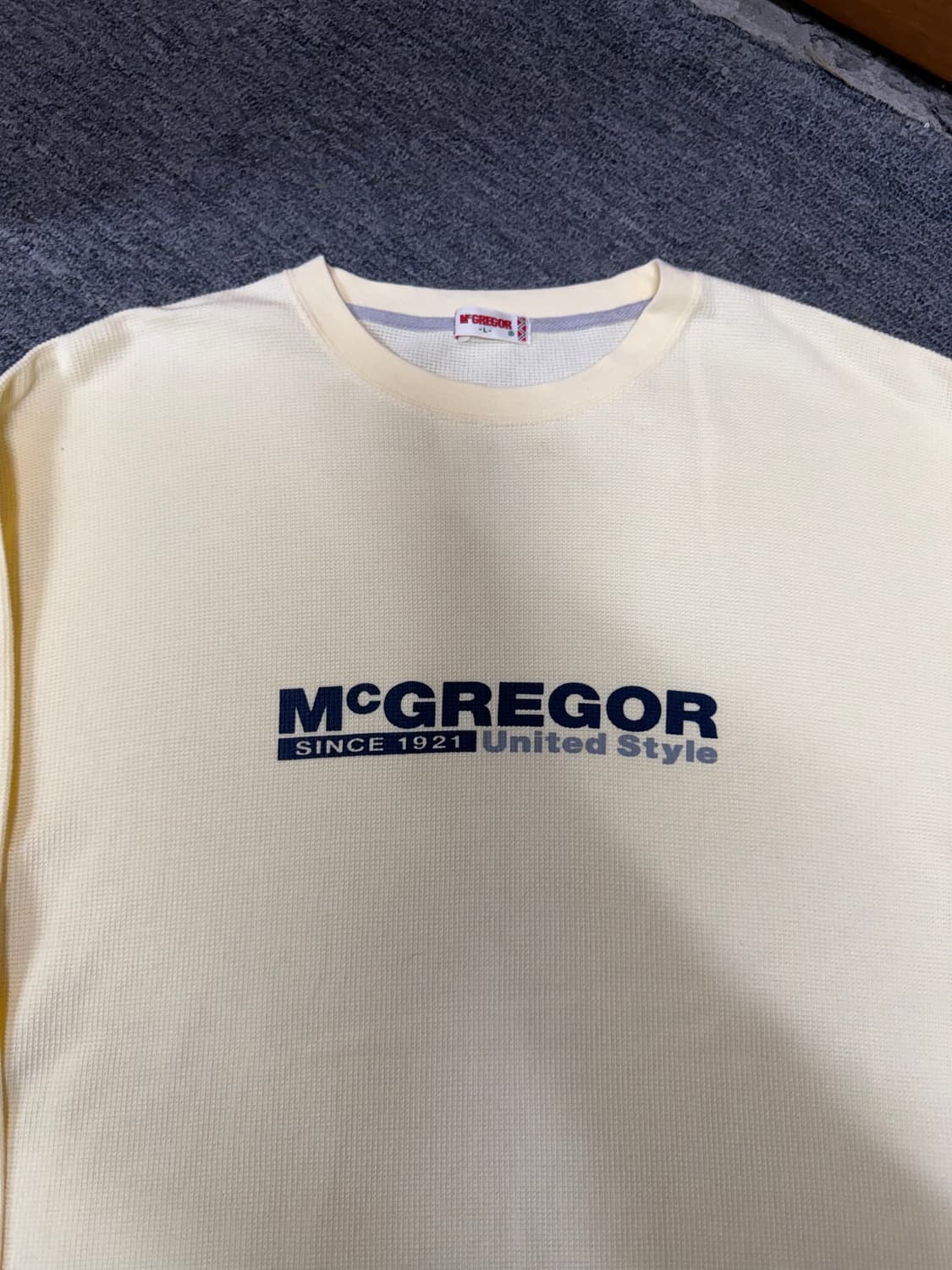 Mcgregor waffle long sleeve   상품이미지2