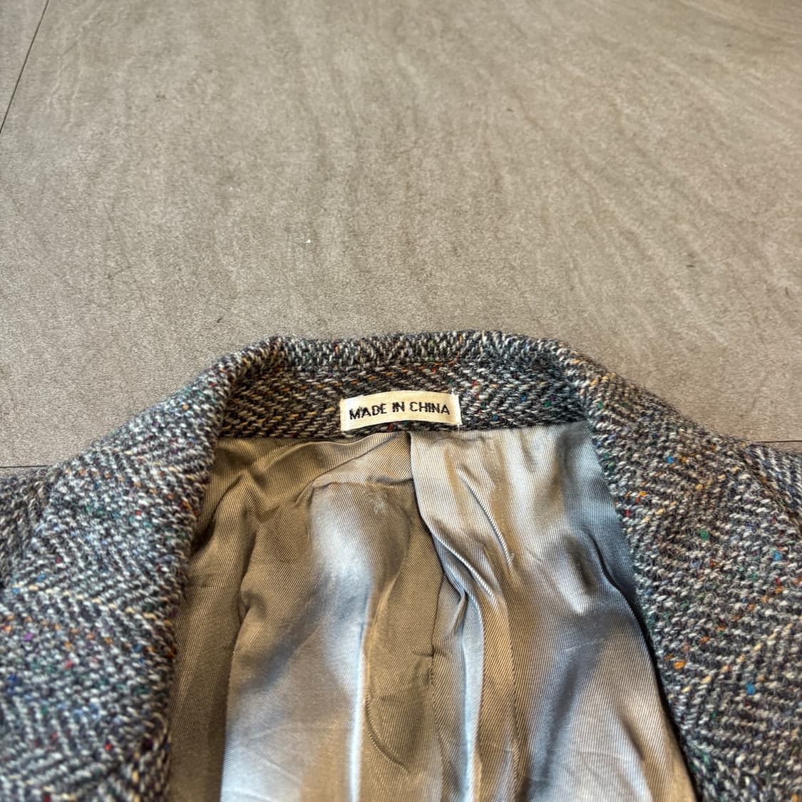 빈티지 해리스트위드 울 자켓 상품이미지4