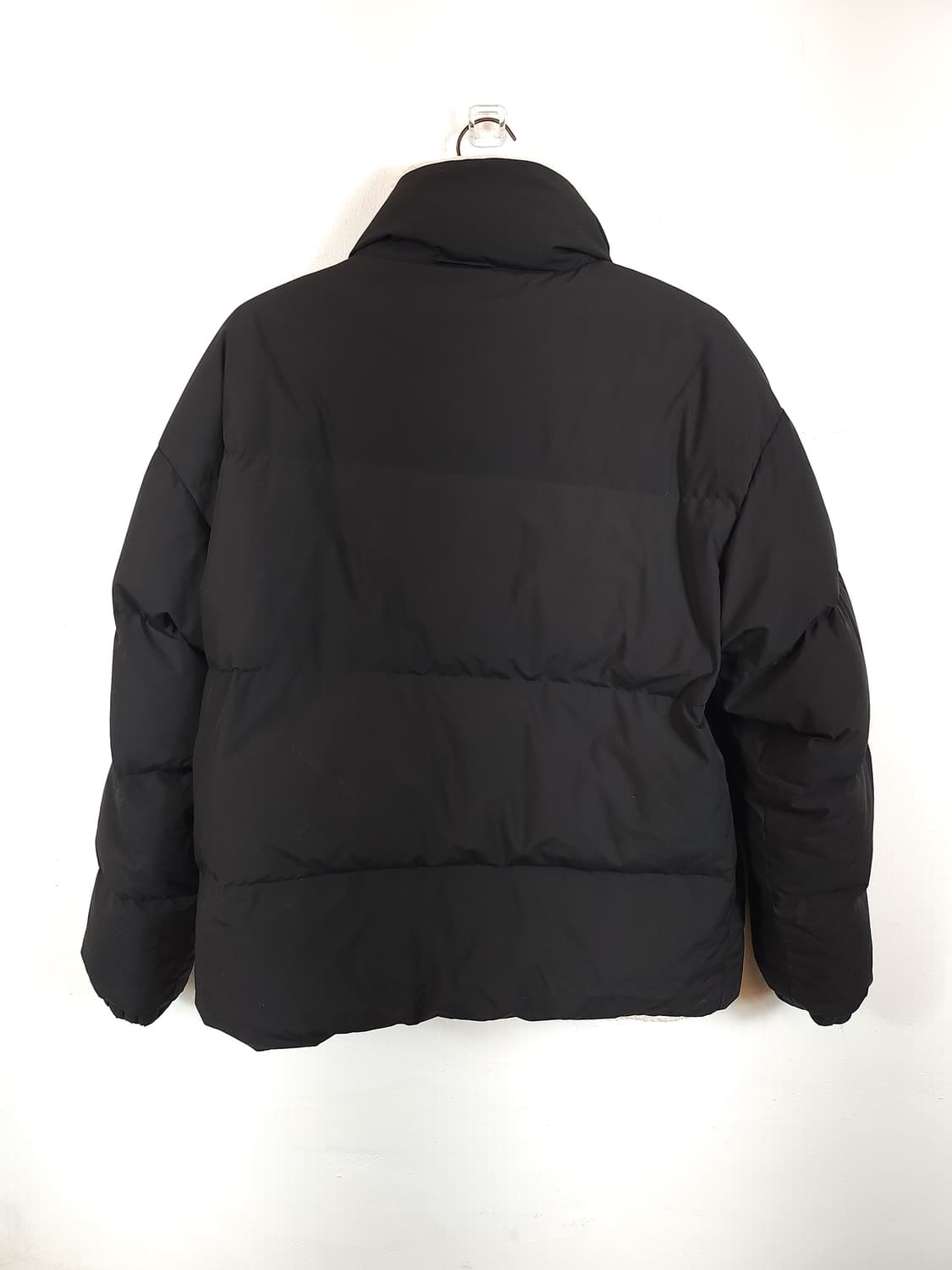 스파오 검정 양털 리버시블 패딩 105 XL 상품이미지5