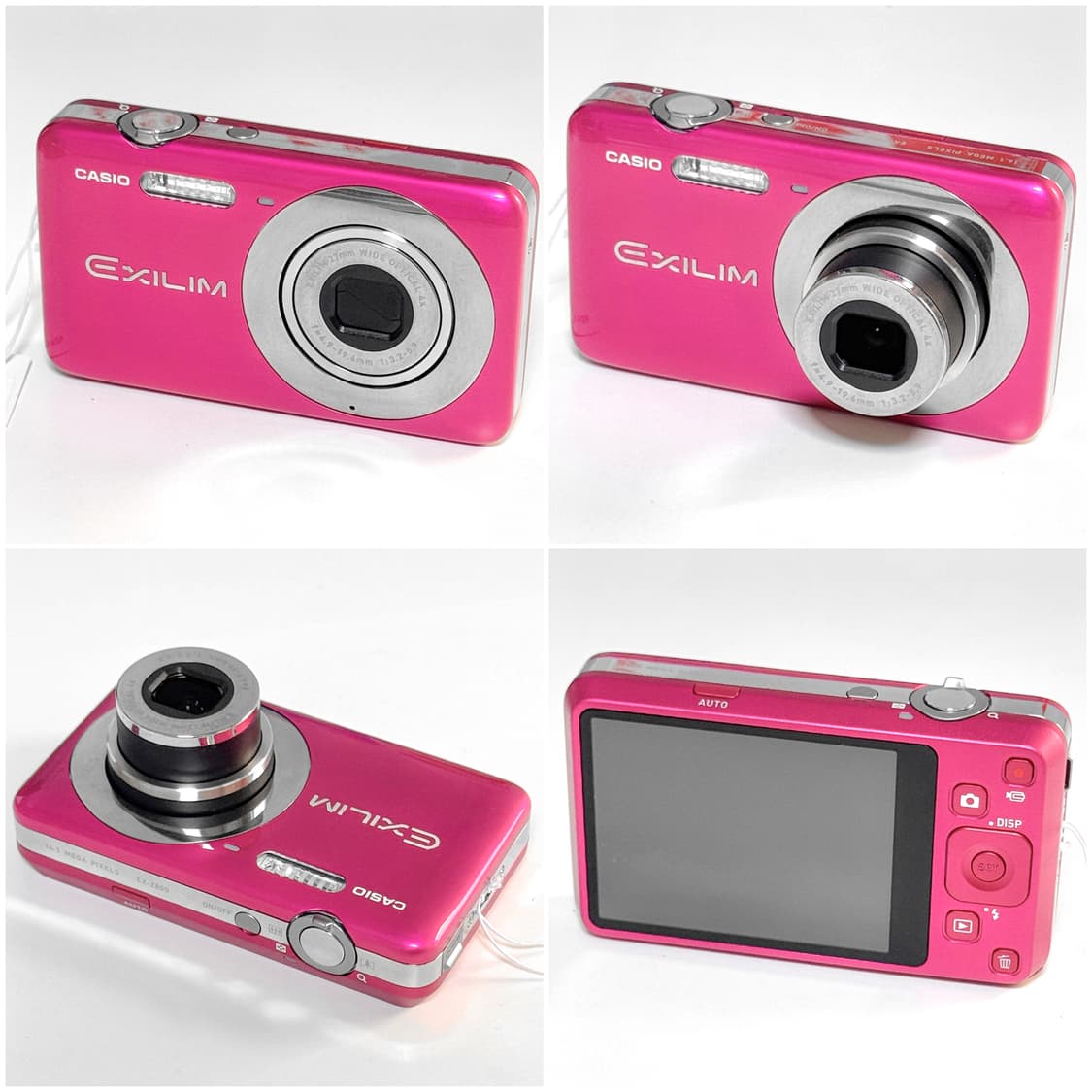 카시오 엑슬림 Z800 체리핑크 빈티지디카 상품이미지2