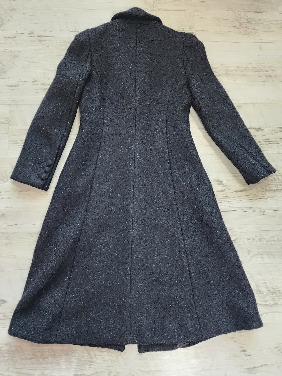 DABAGIRL 다바걸 여성 롱 코트 팜. S(44~55)사이즈 블랙 상품이미지2