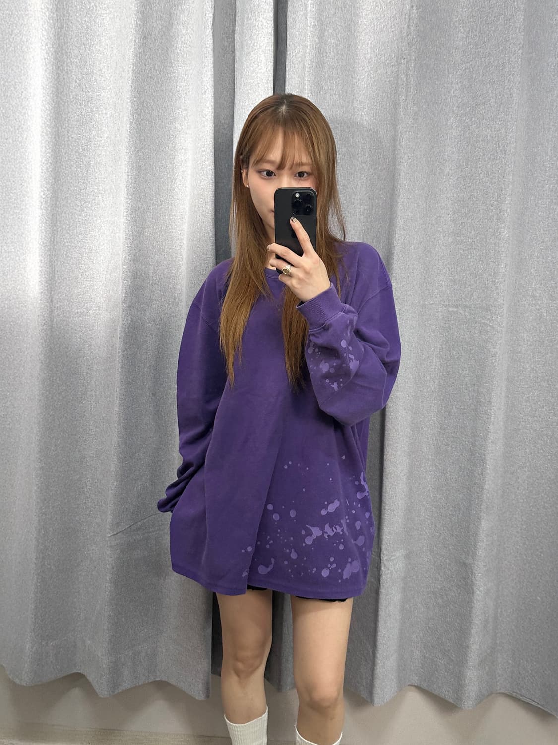 [정품]아이앱 퍼플 드로잉 슬리브  상품이미지2