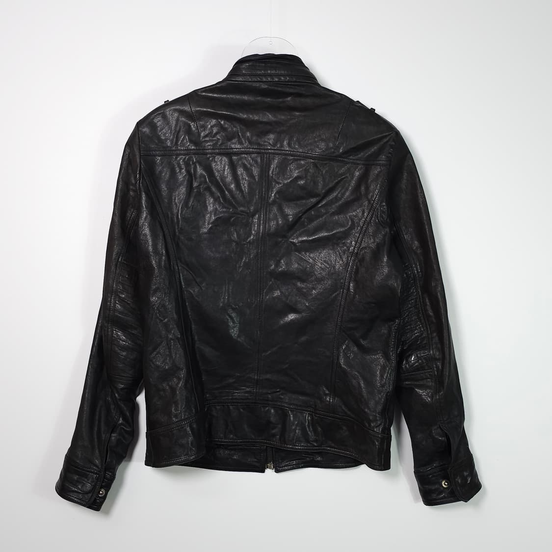 빈티지 램스킨 라이더 자켓 L 상품이미지4