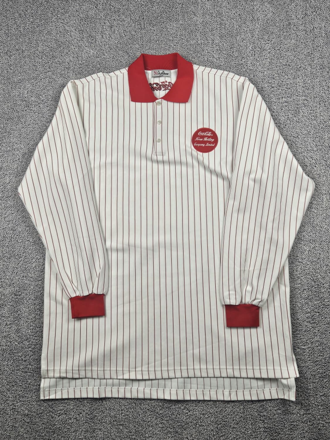 SL OUTDOOR 코카콜라 스트라이프 PK 티셔츠 (4XL)/10266 상품이미지2