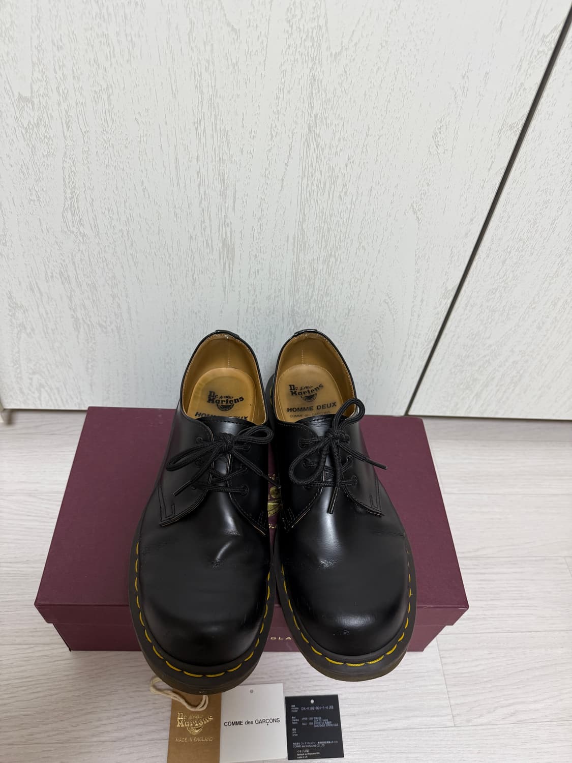 [42] 꼼데가르송 옴므 듀스/ X 닥터마틴 1461 상품이미지2