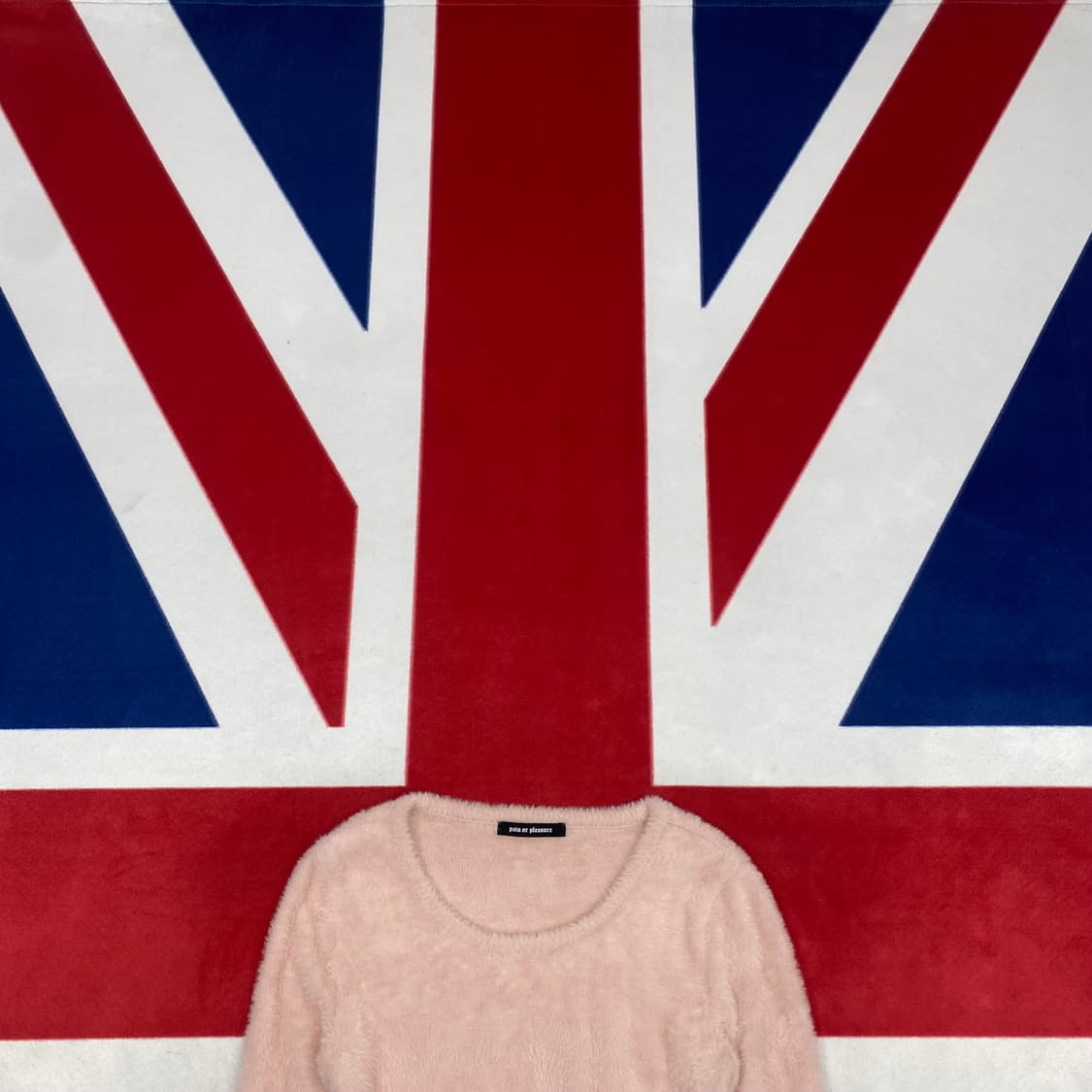 페인오어플레져 크롭니트 one size 실측 55 상품이미지2