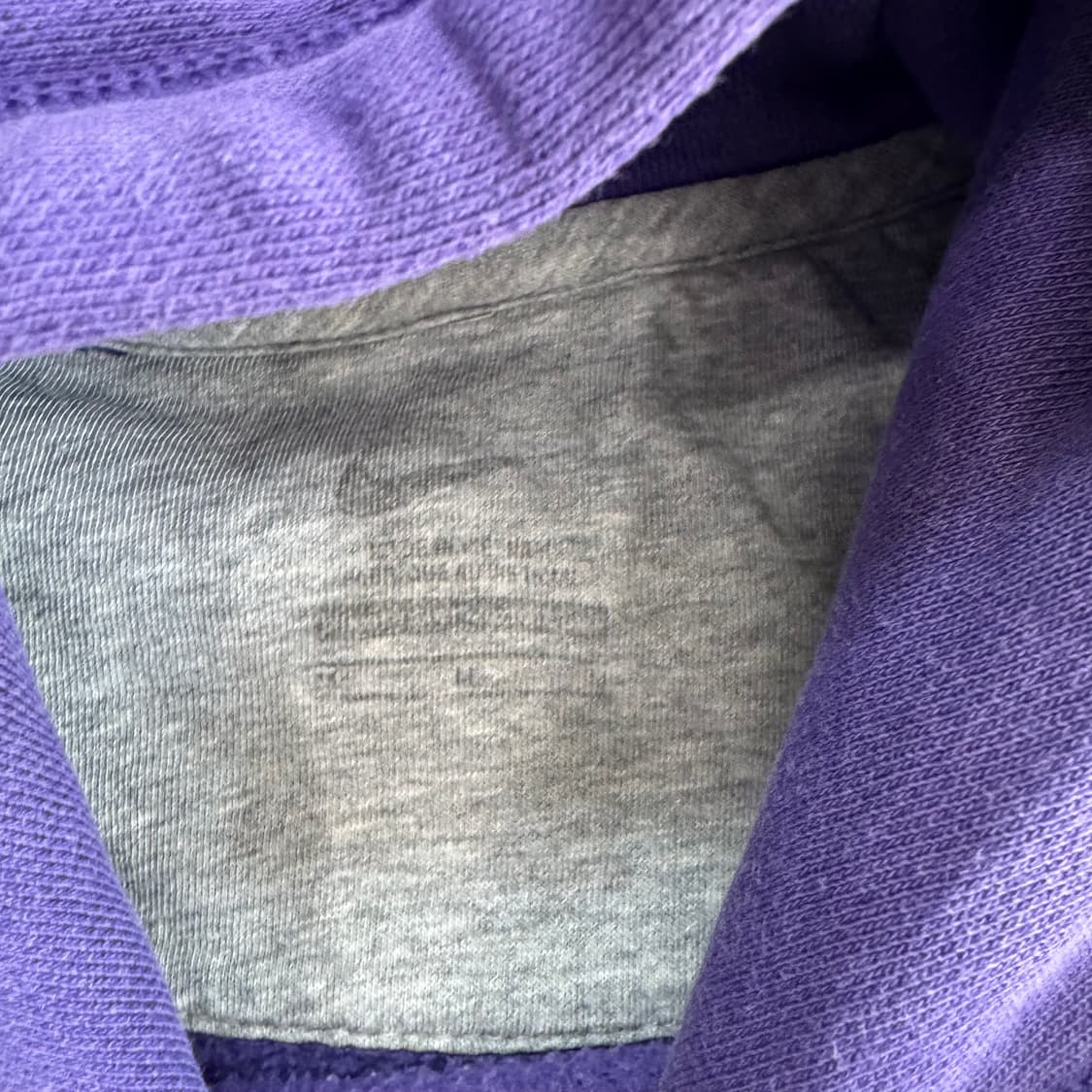 Nike 나이키 W로고 퍼플 후드티 상품이미지5