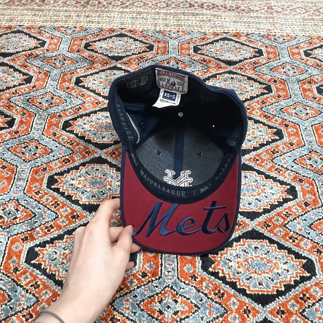 MLB 메츠 네이비 야구볼캡 호칭55 XS-S 상품이미지3
