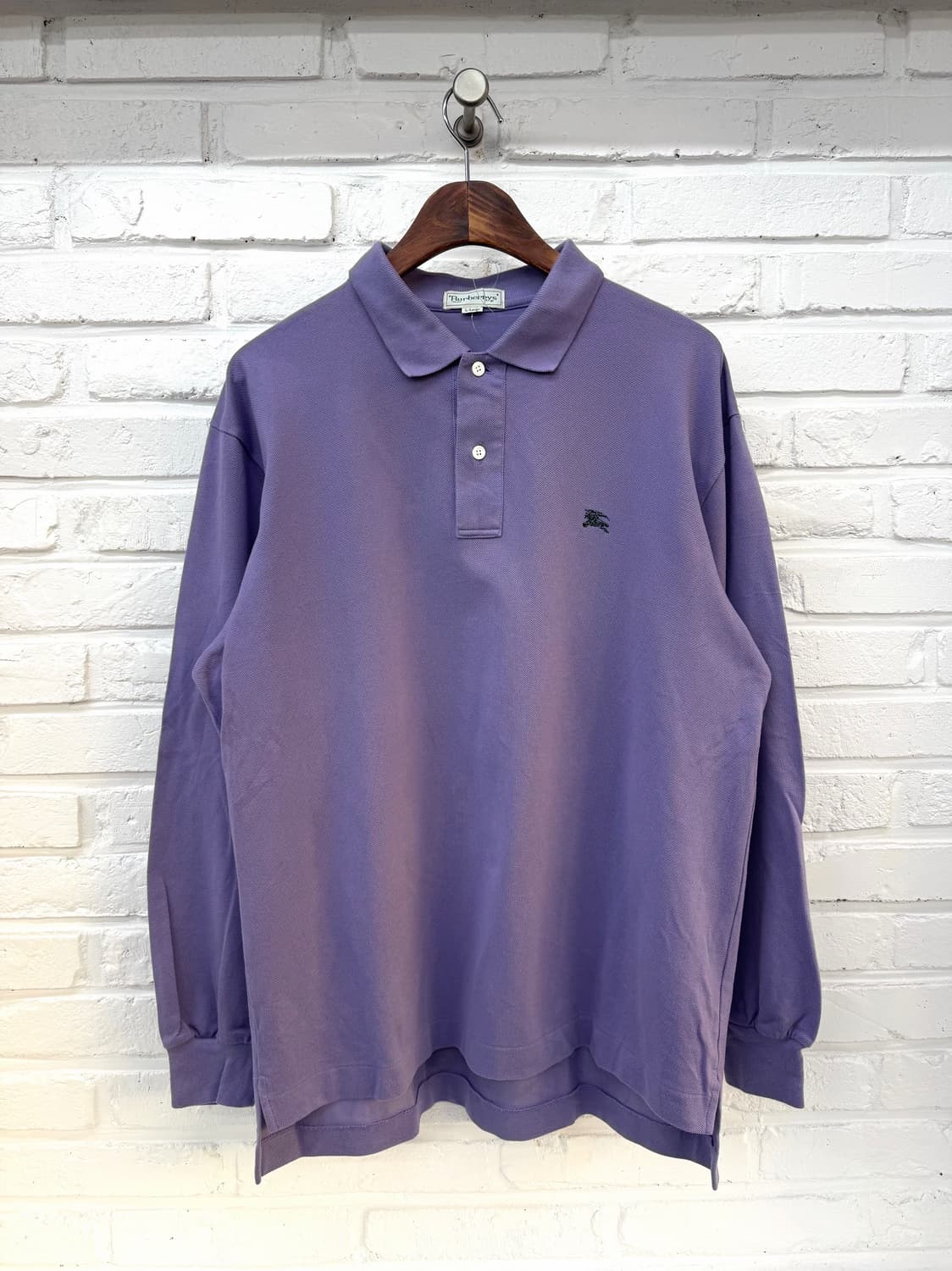 버버리 퍼플 카라 티셔츠 상품이미지3