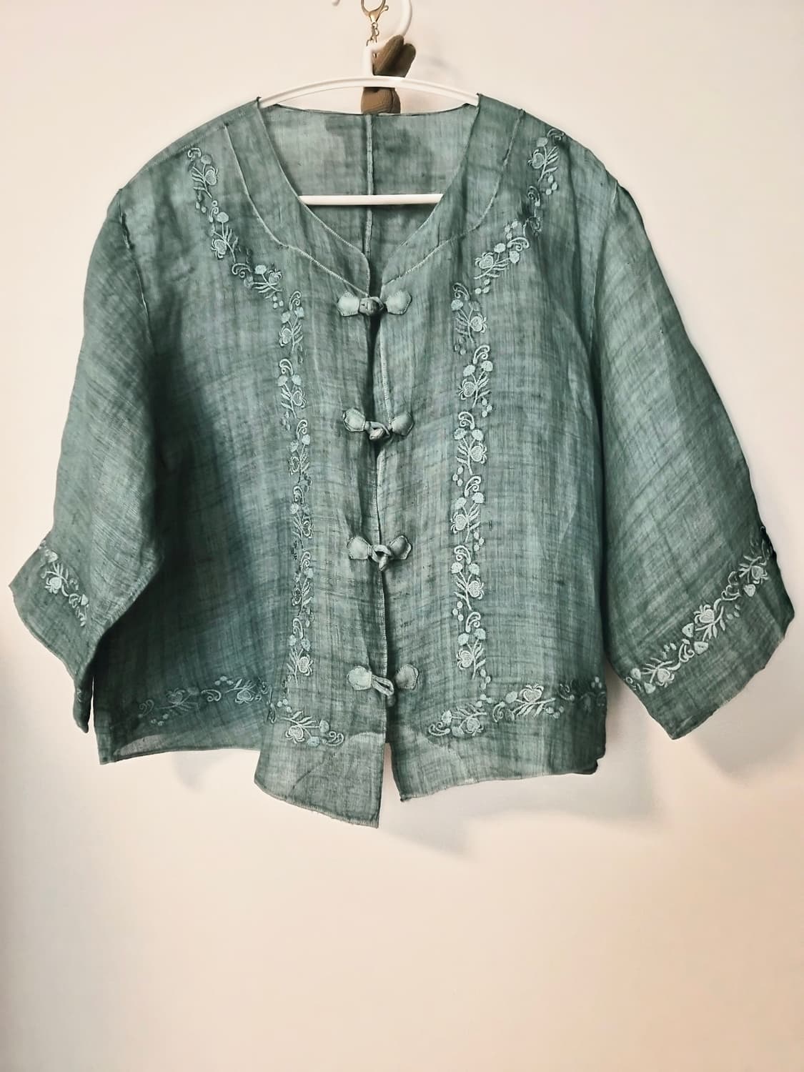 자수 모시 저고리 상품이미지2