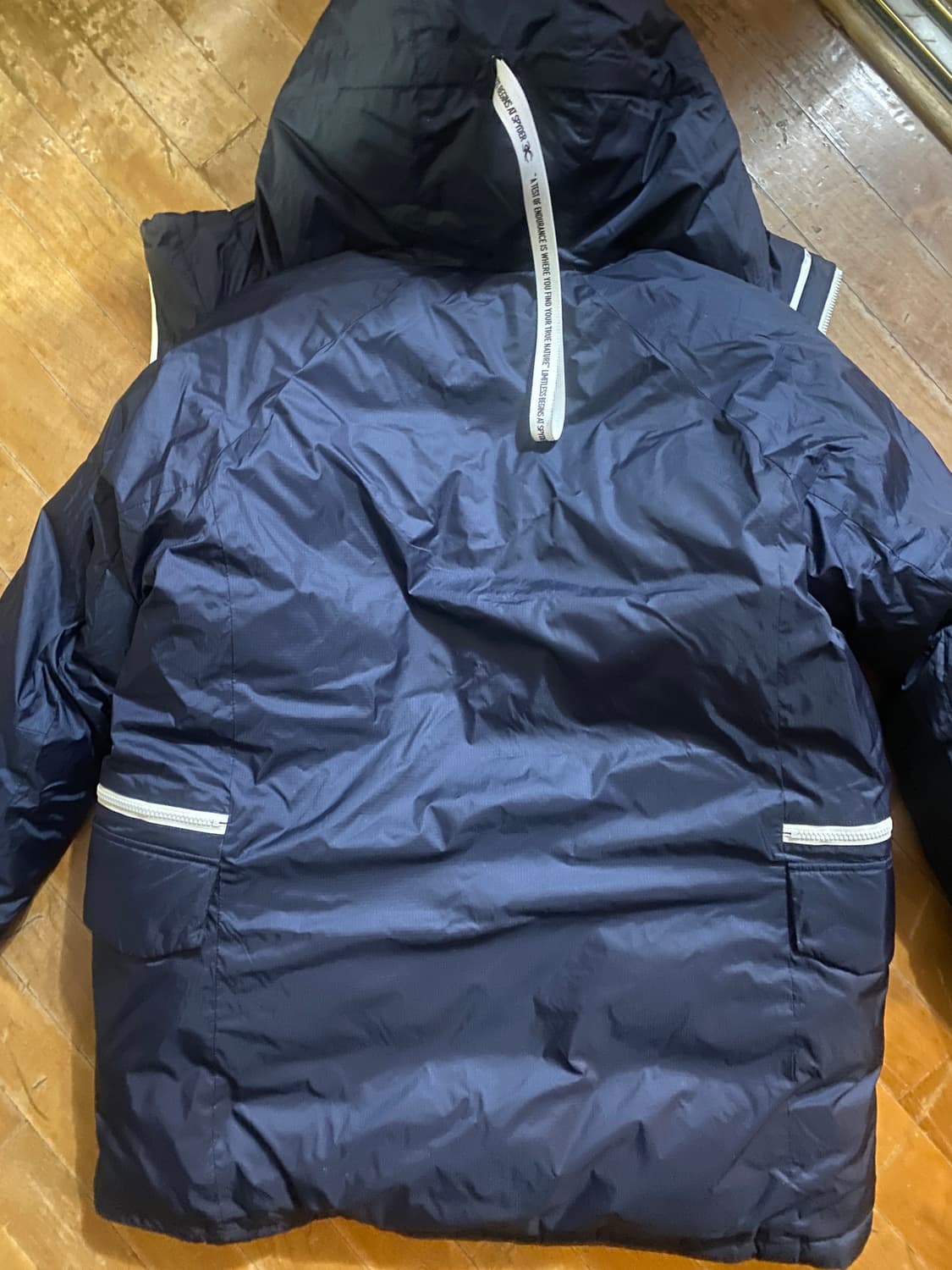 Spyder 스파이더 남성 대장급 덕다운 패딩 점퍼 100ㅔ 상품이미지7