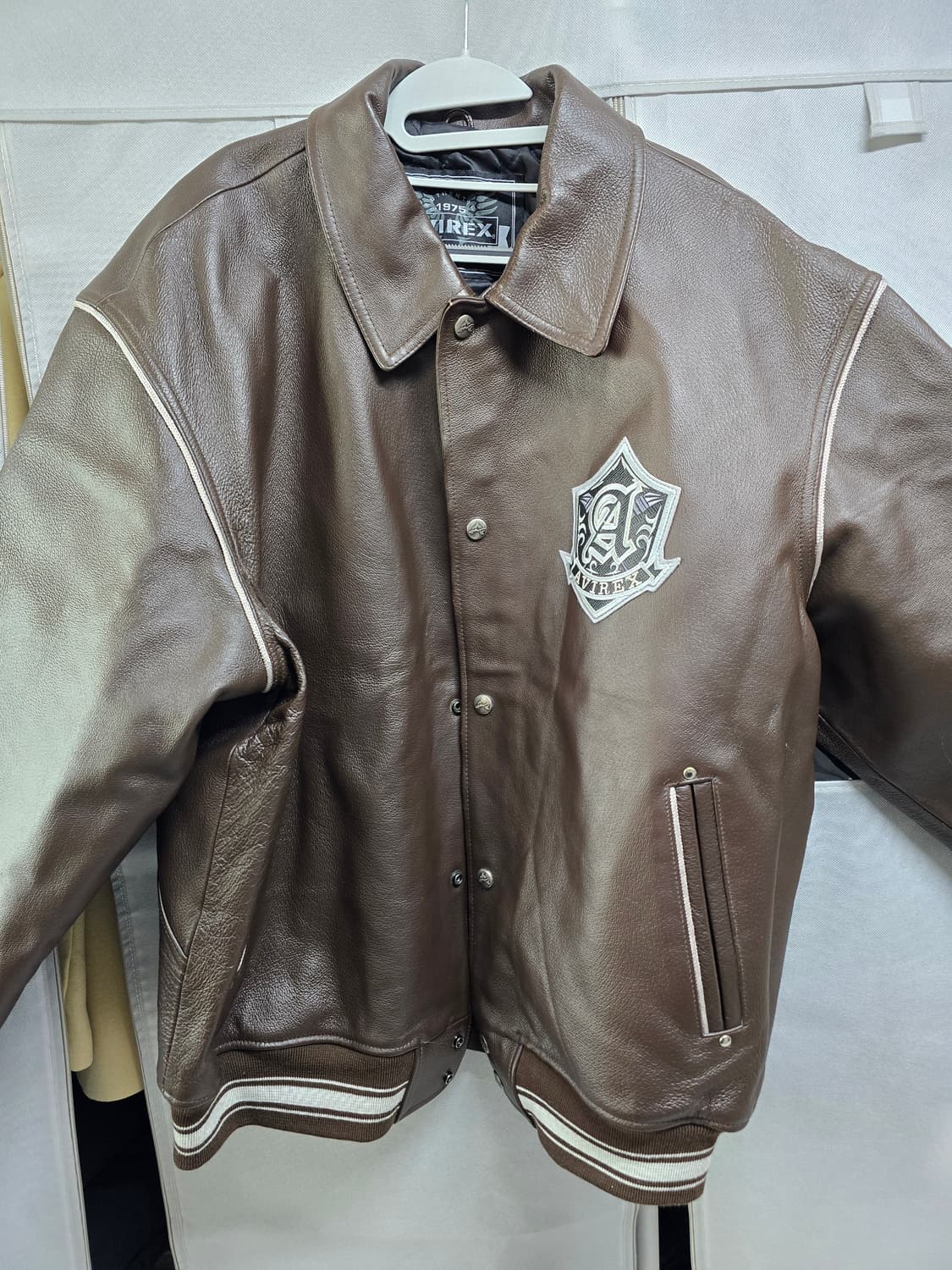 아비렉스 75주년 바시티 자켓 상품이미지1