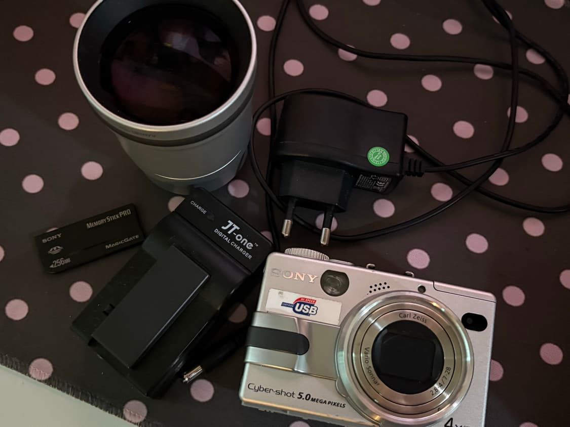소니 디카 디지털카메라 사이버샷 DSC-V1 (작례⭕️) 상품이미지1