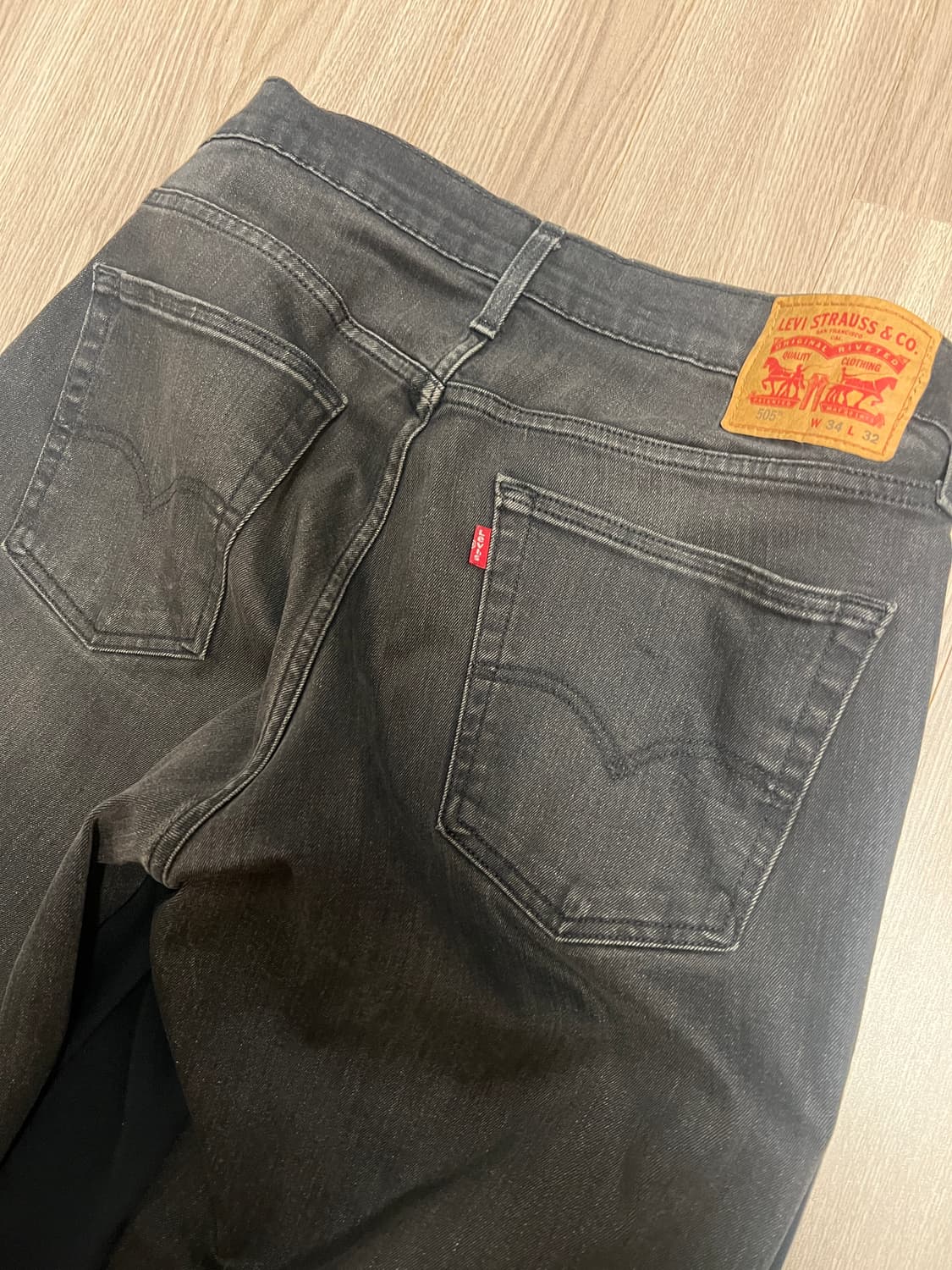 서울키즈 블레스 커스텀 오버조깅진 블랙x블랙 상품이미지3