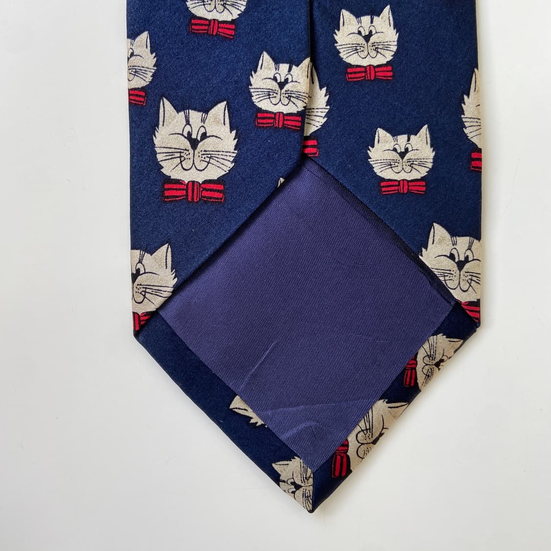 고양이 캐릭터 실크넥타이 상품이미지6