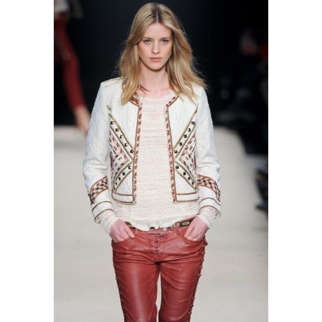 이자벨마랑 12FW 보헤미안 퀼팅 볼레로 자켓 상품이미지2