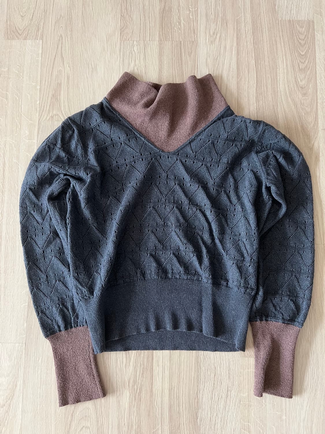 키코 코스타디노브 브레히트 드레이프 넥 스웨터 상품이미지1