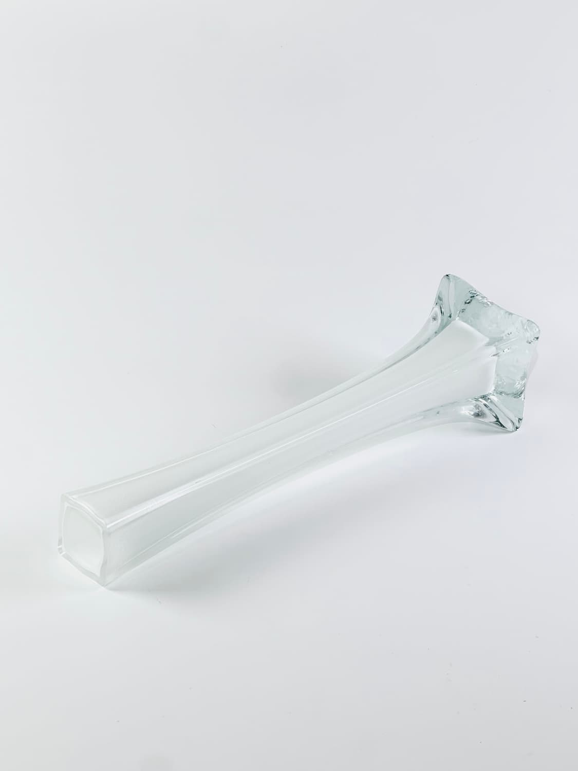 Eiffel Tower artglass square vase(white) 상품이미지4