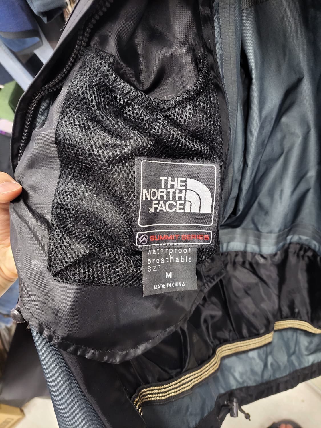 노스페이스 고어텍스 xcr 바람막이 점퍼 m L 상품이미지3