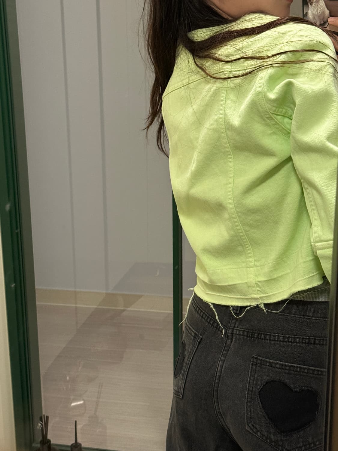 더일마 연두코튼자켓 상품이미지4