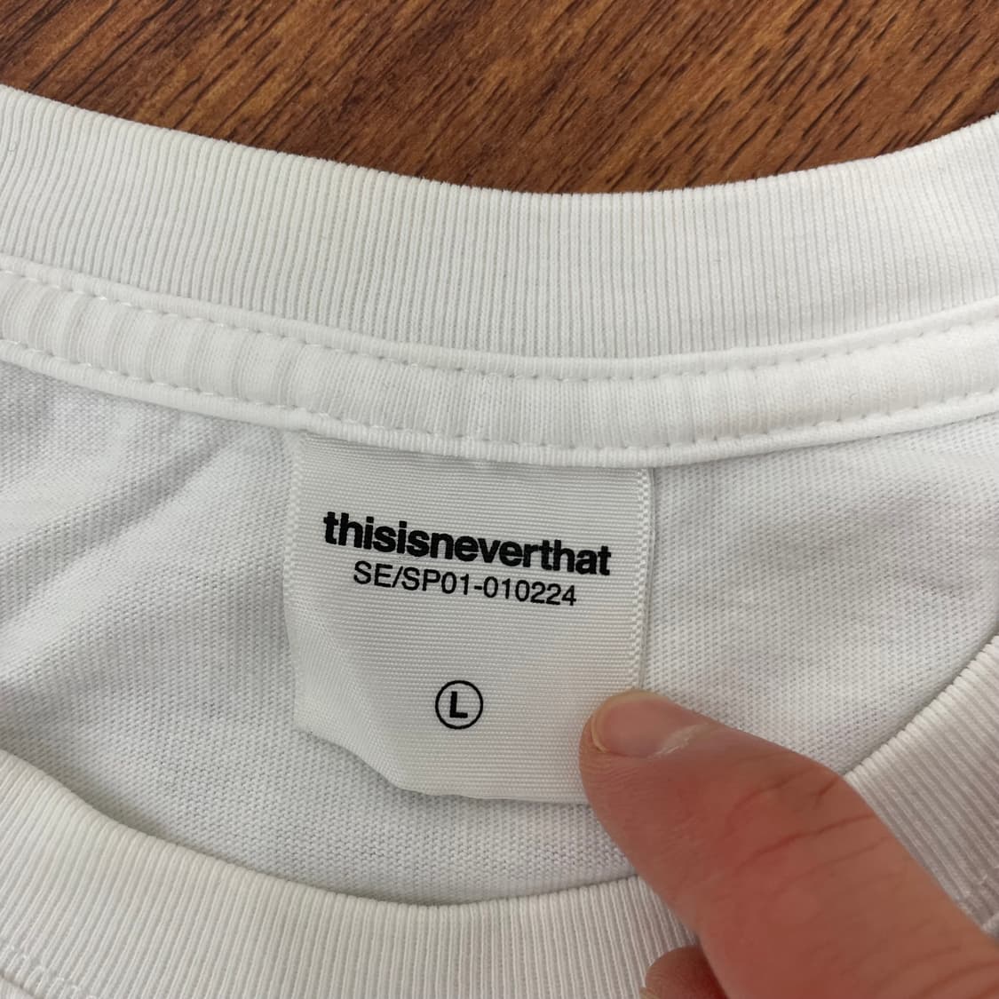 디스이즈네버댓 빅로고 롱슬리브 상품이미지2