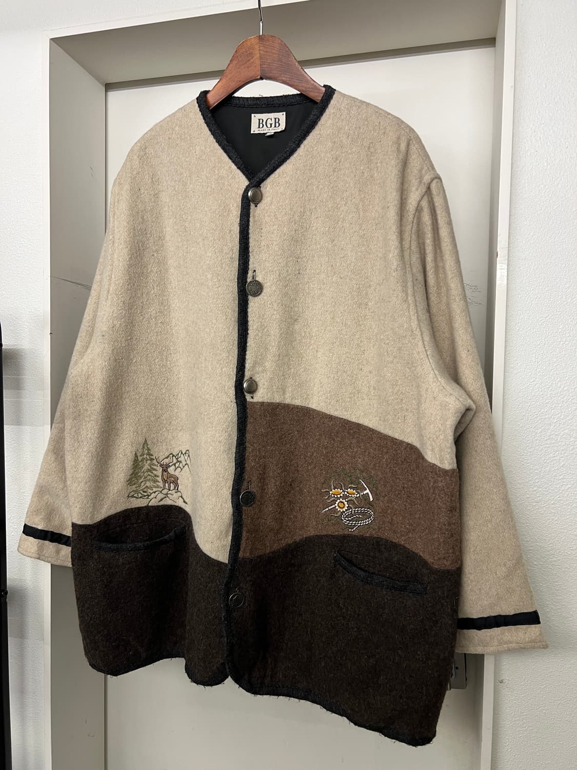 VINTAGE BGB BOILED WOOL JACKET 빈티지보일드울자켓 상품이미지3