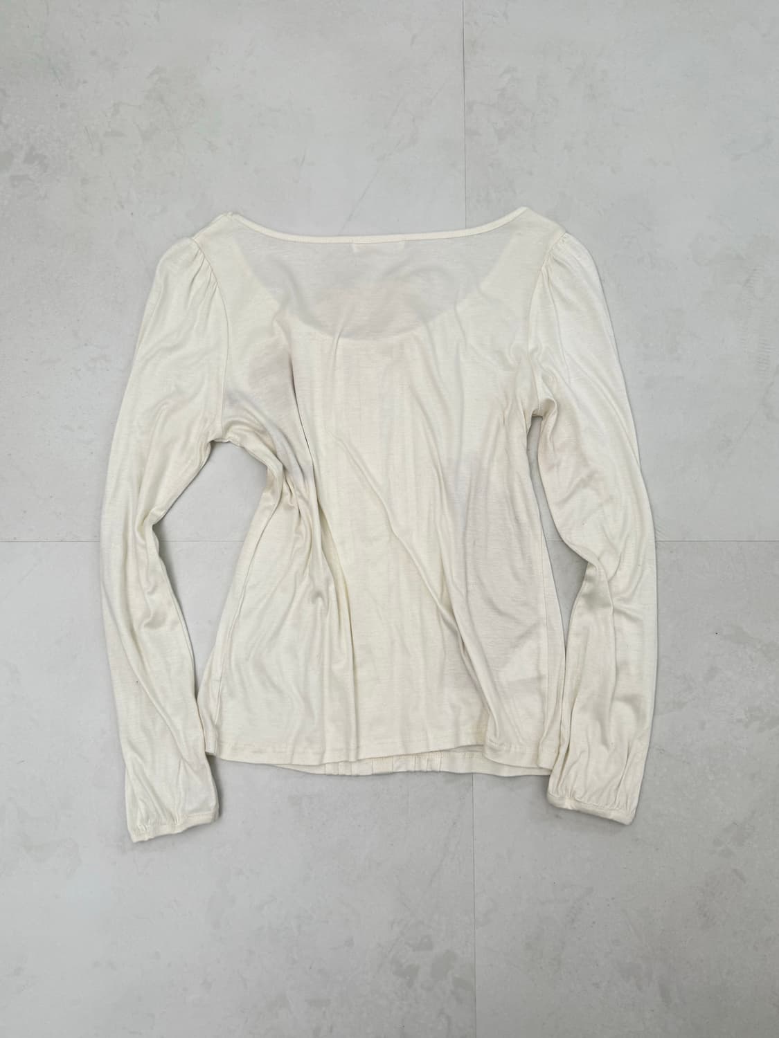 토끼 프린팅 프릴 긴팔티 상품이미지7