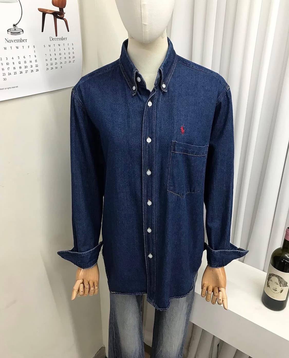 폴로 데님 셔츠 상품이미지8