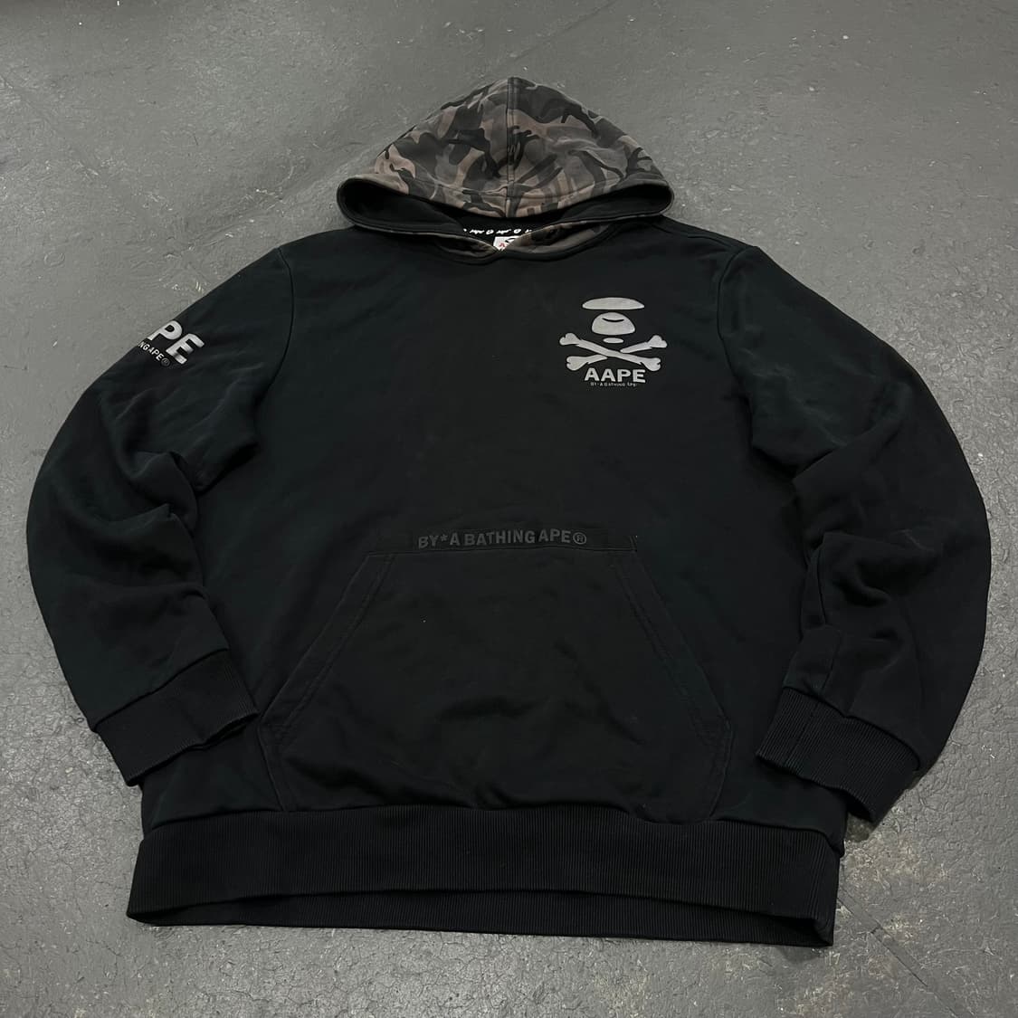 Aape 에이프 올드스쿨 후드티 105 상품이미지1