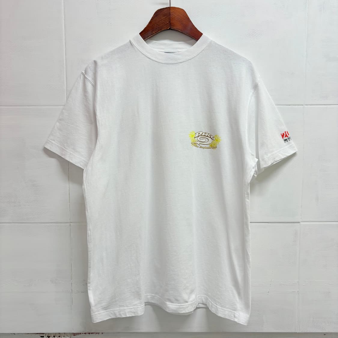 PIKO Hawaiian 글리터 프린팅 반팔티 상품이미지3